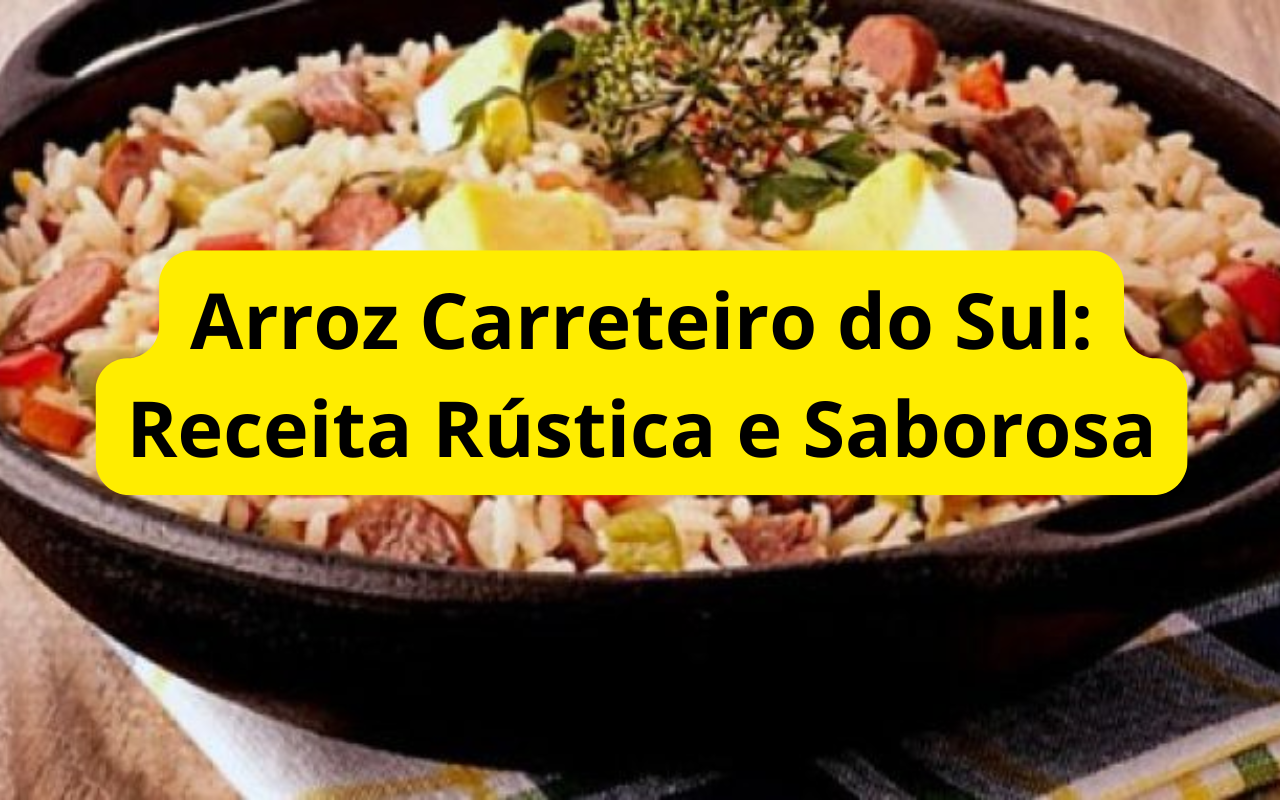 🐂 Arroz Carreteiro do Sul: Receita Rústica e Saborosa O arroz carreteiro é um dos pratos mais tradicionais da culinária do Sul do Brasil, especialmente no Rio Grande do Sul. De origem campeira, surgiu como uma refeição prática, nutritiva e de fácil preparo feita pelos tropeiros e carreteiros, que viajavam longas distâncias transportando mercadorias. Feito originalmente com charque (carne salgada e seca) e arroz, esse prato evoluiu ao longo do tempo, mas manteve sua essência: sabor rústico, preparo simples e sustância. Neste artigo, você aprende a versão tradicional gaúcha, com dicas de preparo e adaptações modernas. 📜 Origens do prato: comida de estrada com alma campeira O nome “carreteiro” vem dos carreteiros gaúchos, que viajavam pelos pampas levando cargas em carretas puxadas por bois. Levaram consigo alimentos não perecíveis e práticos, como o arroz e o charque (carne seca e salgada de boi), que dispensavam refrigeração e podiam ser preparados em uma única panela sobre fogo de chão. Segundo o Instituto Federal Sul-rio-grandense, o arroz carreteiro é considerado um patrimônio alimentar da cultura gaúcha, marcando presença em acampamentos, rodeios e encontros de família. (Fonte) 🍲 Receita Tradicional de Arroz Carreteiro Gaúcho Rende: 6 porções | Tempo total: 40 a 50 minutos Ingredientes: 500 g de charque dessalgado ou carne de sol 2 xícaras de arroz branco 1 cebola grande picada 3 dentes de alho picados 1 pimentão vermelho picado 2 tomates sem pele e sem sementes picados 2 colheres (sopa) de óleo ou banha Cheiro-verde (salsinha e cebolinha) a gosto Pimenta-do-reino e cominho (opcional) Água quente suficiente para cozinhar o arroz 🔪 Modo de preparo: Dessalgue o charque (deixe de molho por 12 horas trocando a água ou ferva por 2 vezes). Pique em cubos pequenos. Aqueça o óleo ou a banha em uma panela grande e refogue a carne até dourar. Acrescente o alho, a cebola e o pimentão. Refogue até amaciar. Adicione o tomate picado e refogue até formar um molho rústico. Coloque o arroz e mexa bem para incorporar os sabores. Cubra com água quente e cozinhe em fogo médio até o arroz ficar macio e a água secar (aproximadamente 20 a 25 minutos). Finalize com cheiro-verde picado e sirva quente. 💡 Dicas e variações modernas Substitua o charque por carne de panela desfiada, linguiça calabresa ou frango grelhado. Adicione ovo cozido fatiado ou azeitonas para um toque regional. Use arroz integral ou sete grãos para uma versão mais nutritiva. Para deixar ainda mais suculento, finalize com um fio de azeite de oliva extra virgem e cebolinha fresca. 🍷 Harmonização e acompanhamentos O arroz carreteiro é um prato que combina bem com: Salada verde simples (rúcula, alface, tomate) Farofa de alho ou de couve Molho de pimenta artesanal Vinho tinto seco leve ou cerveja artesanal escura 📚 Referências confiáveis Instituto Federal Sul-Rio-Grandense – Memória alimentar do Sul https://www.ifsul.edu.br Panelinha – História e preparo do arroz carreteiro https://www.panelinha.com.br Senac-RS – Cultura gastronômica gaúcha https://www.senacrs.com.br Blog Cozinha Técnica – Preparações com charque e carnes de conservação https://www.cozinhatecnica.com Livro “História da Alimentação no Brasil” – Câmara Cascudo Capítulo sobre hábitos alimentares dos tropeiros e peões. ✨ Conclusão O arroz carreteiro do Sul é um prato que carrega sabor, história e identidade regional. Prepará-lo é uma forma de manter viva a cultura dos pampas e resgatar os sabores da comida de fogo de chão, das rodas de chimarrão e da simplicidade que alimenta o corpo e a alma. Seja no almoço de domingo ou em ocasiões especiais, o carreteiro é sempre uma escolha acolhedora e marcante.