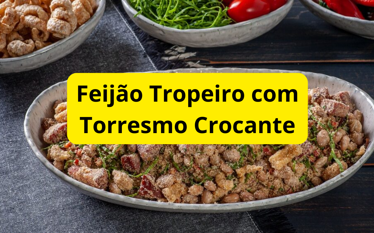 Feijão Tropeiro com Torresmo Crocante