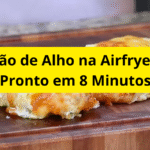 🍞 Pão de Frigideira Sem Glúten: Pronto em 5 Minutos